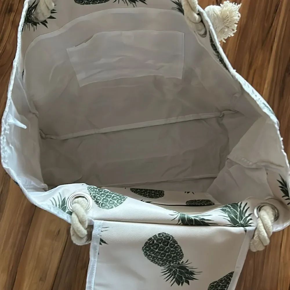 NEW Genovega Large Pineapple Tote Bag - Picture 5 of 6